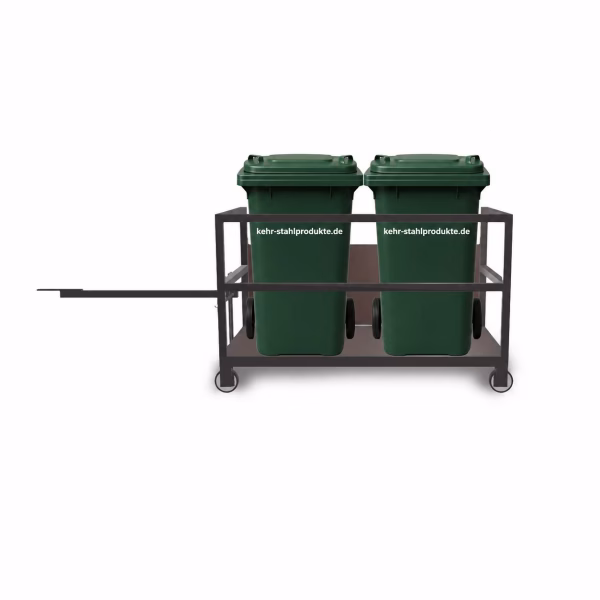 Abfalltransportwagen für  2x 240L Mülltonnen MTW400